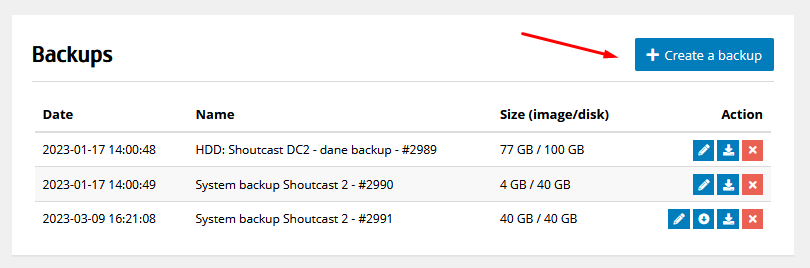 Creating an S3 backup that can be downloaded