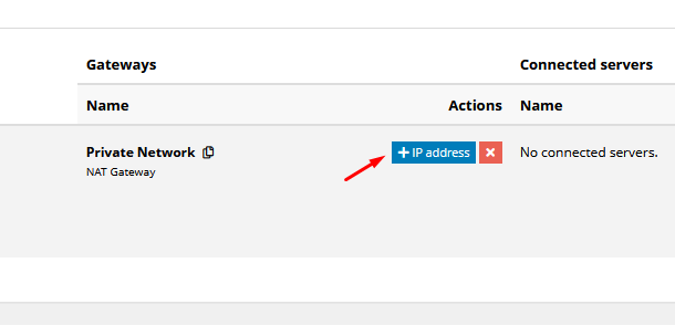 VDC Network with Internet access using NAT