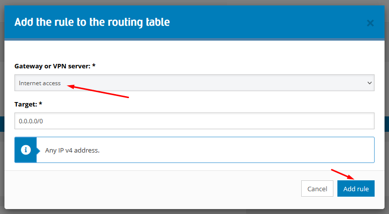 VDC Network with Internet access using NAT