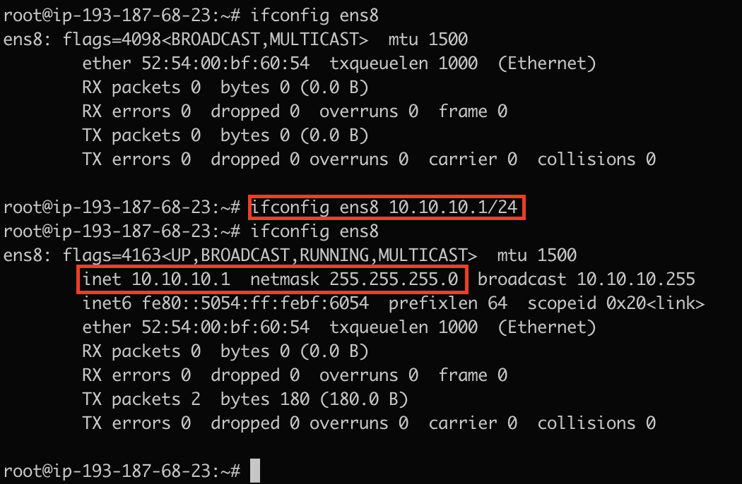 Adding and Creating a VxLAN Private Network